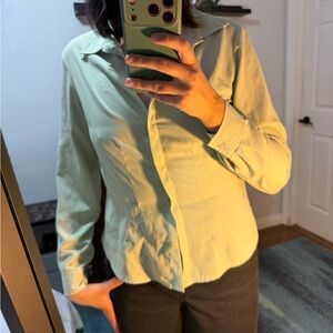 Hillard & Hanson Light Green Women's Jacket